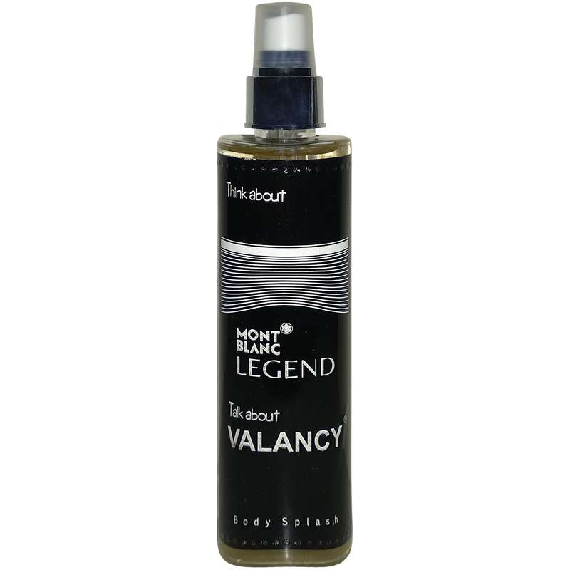 بادی اسپلش مردانه والانسی مدل Mont Blanc Legend حجم 200 میلی لیتر