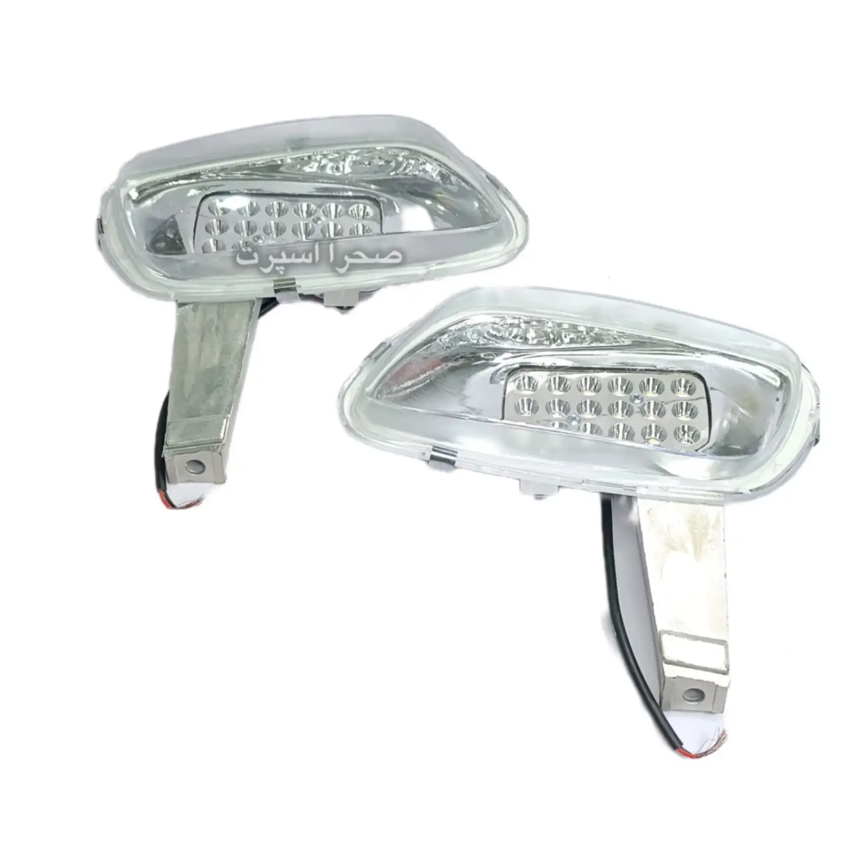 مه شکن جلو پروژکتور مناسب پژو پارس مدل شیشه شفاف LED