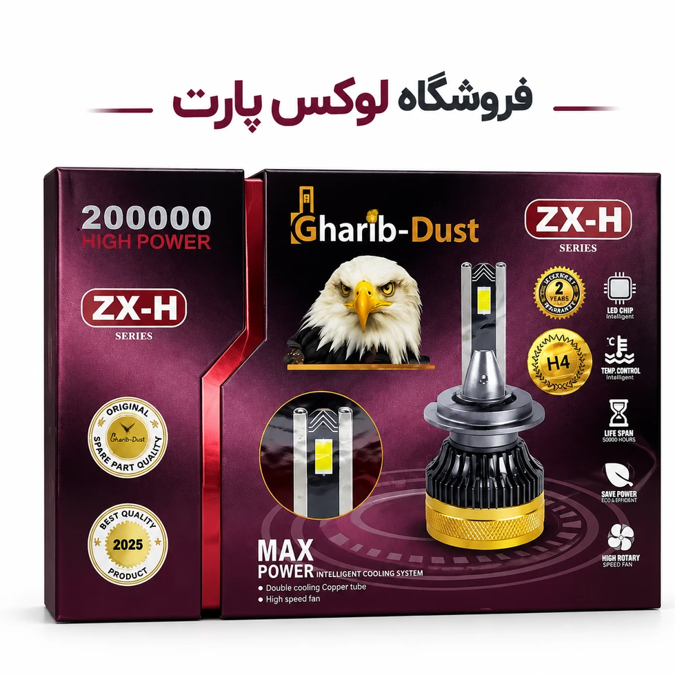 هدلایت ZX-H غریب دوست باگارانتی یک ساله 20000لومنجدید