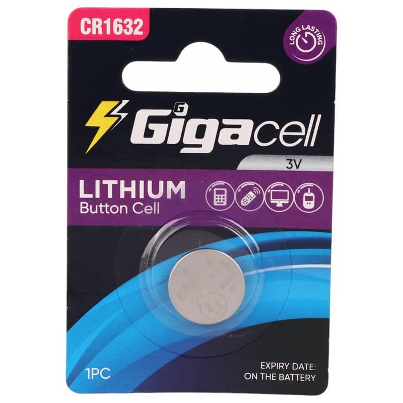 باتری گیگاسل Gigacell Lithium CR1632
