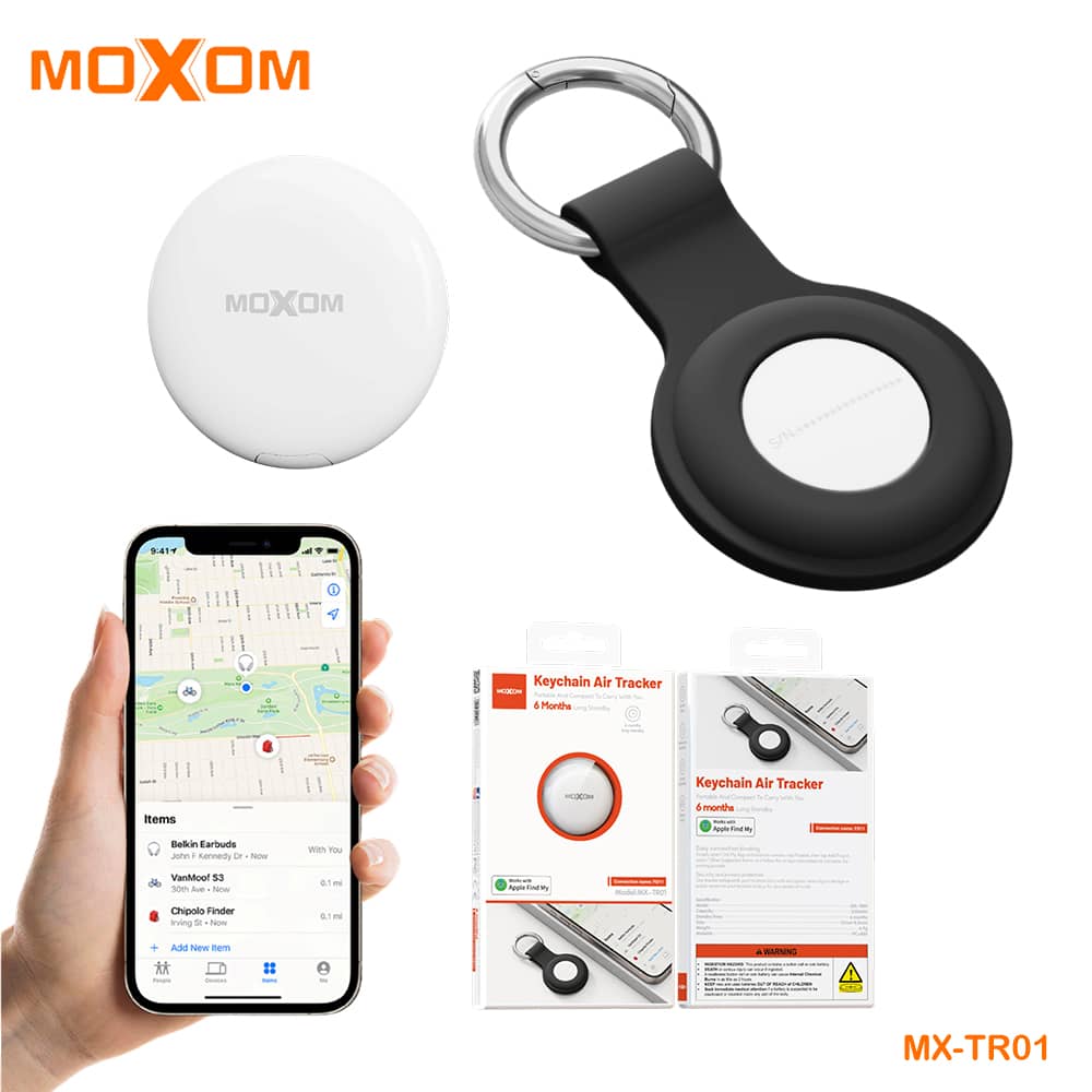 تگ ضد فراموشی و ردیاب ضد سرقت MOXOM MX-TR01 (مخصوص آیفون)
