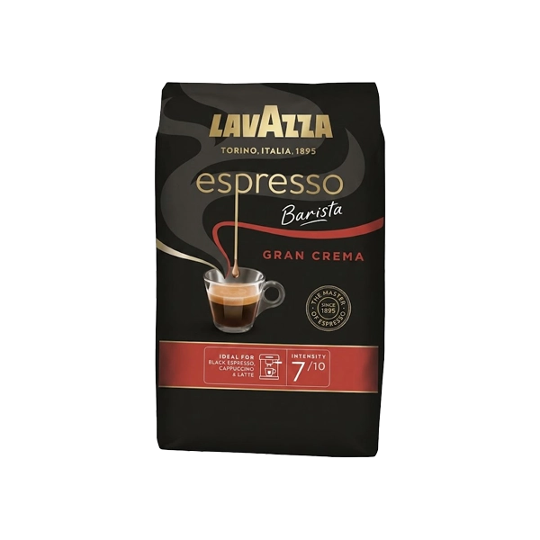 دانه قهوه لاوازا باریستا گرن کرما (Lavazza Espresso Barista Gran Crema) وزن 1 کیلوگرم