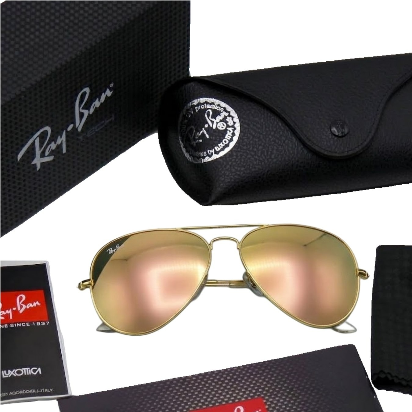 عینک آفتابی خلبانی ریبن مدل RB3026 RAYBAN