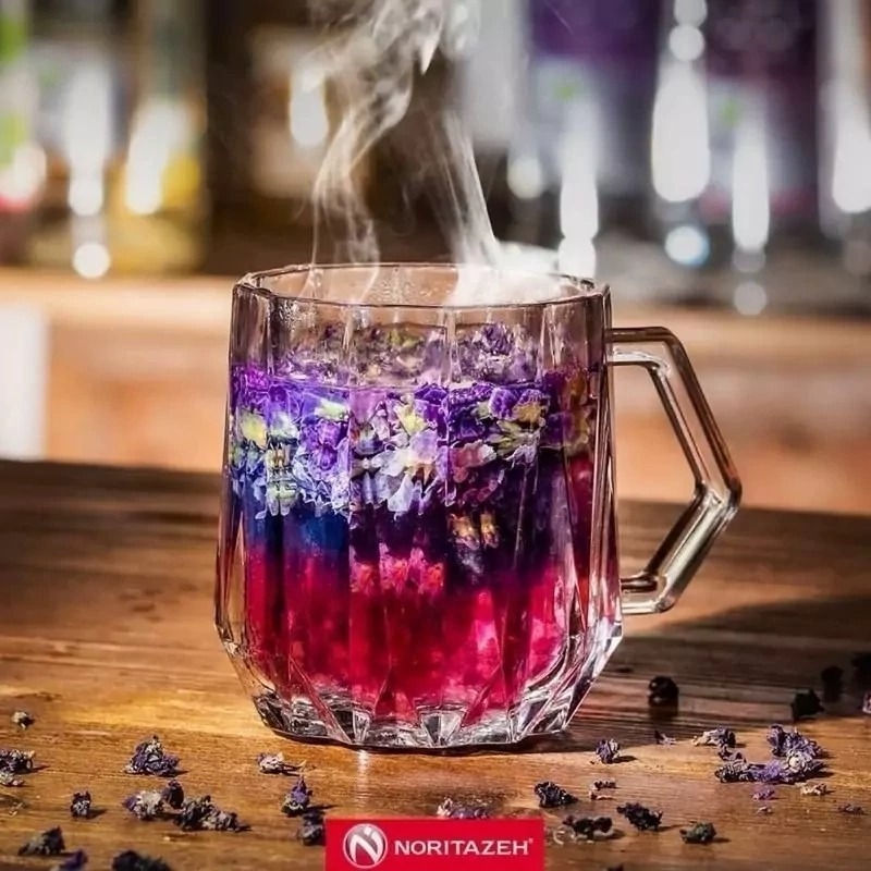 فنجان مدل مودنا لب ساده ساکورا (6 عددی)