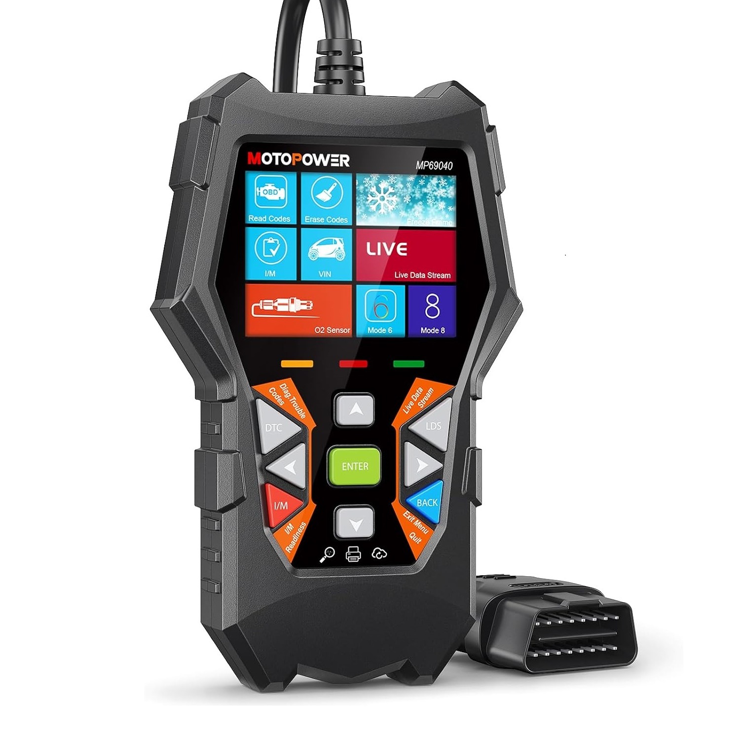 دیاگ خودرو MOTOPOWER MP69040 مدل OBD2