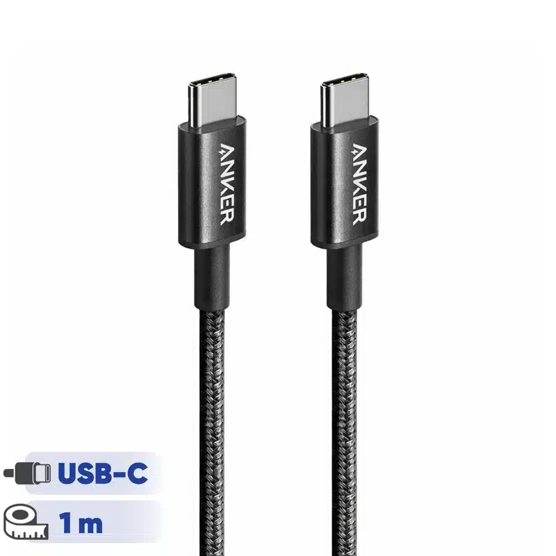 کابل شارژ دو سر تایپ سی انکر مدل Anker A8752H11 (60W) - طول 1 متر