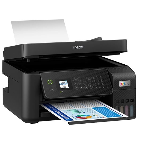 پرینتر چندکاره جوهرافشان اپسون مدل EcoTank L5290جدید