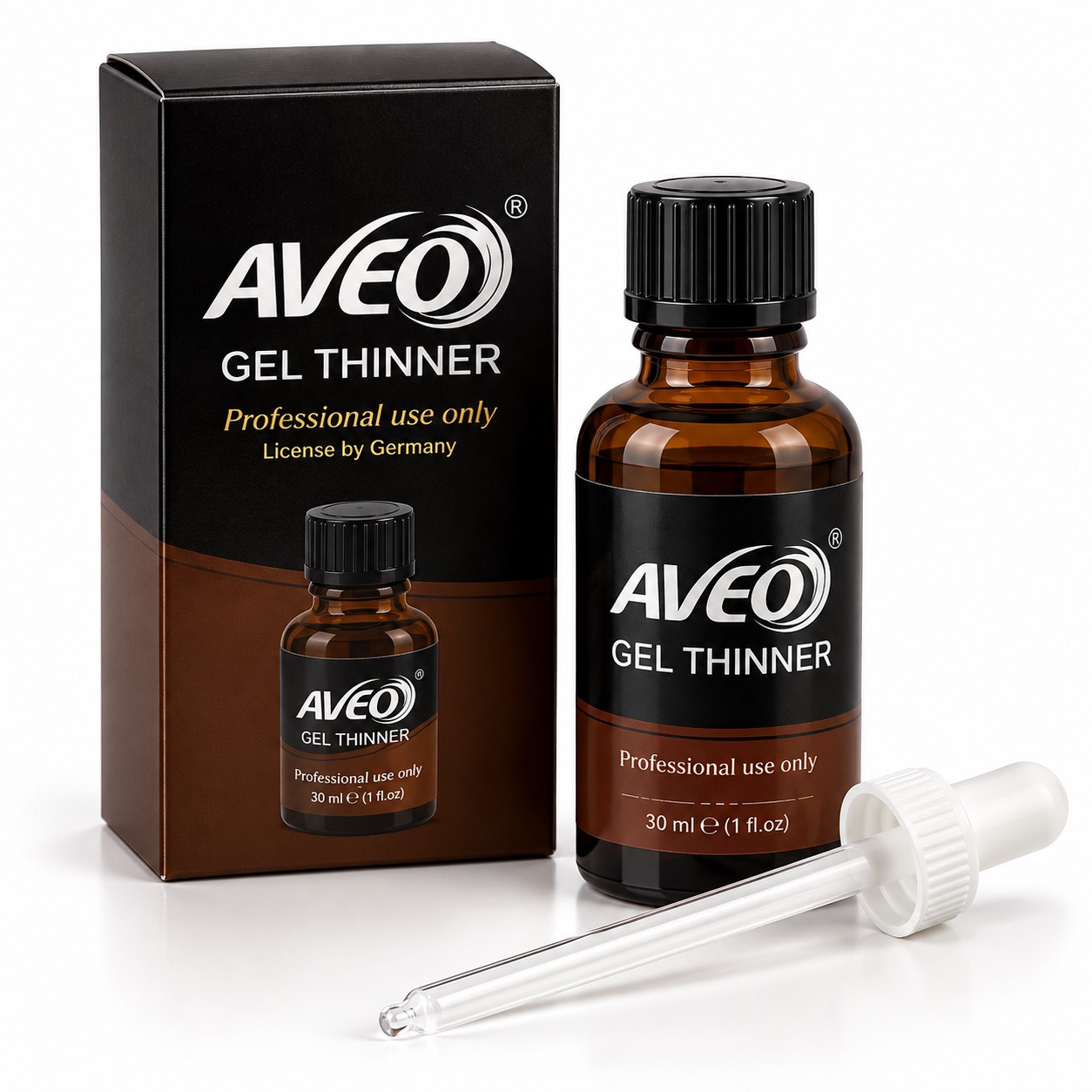 رقیق کننده لاک ژل 30 میل Aveo