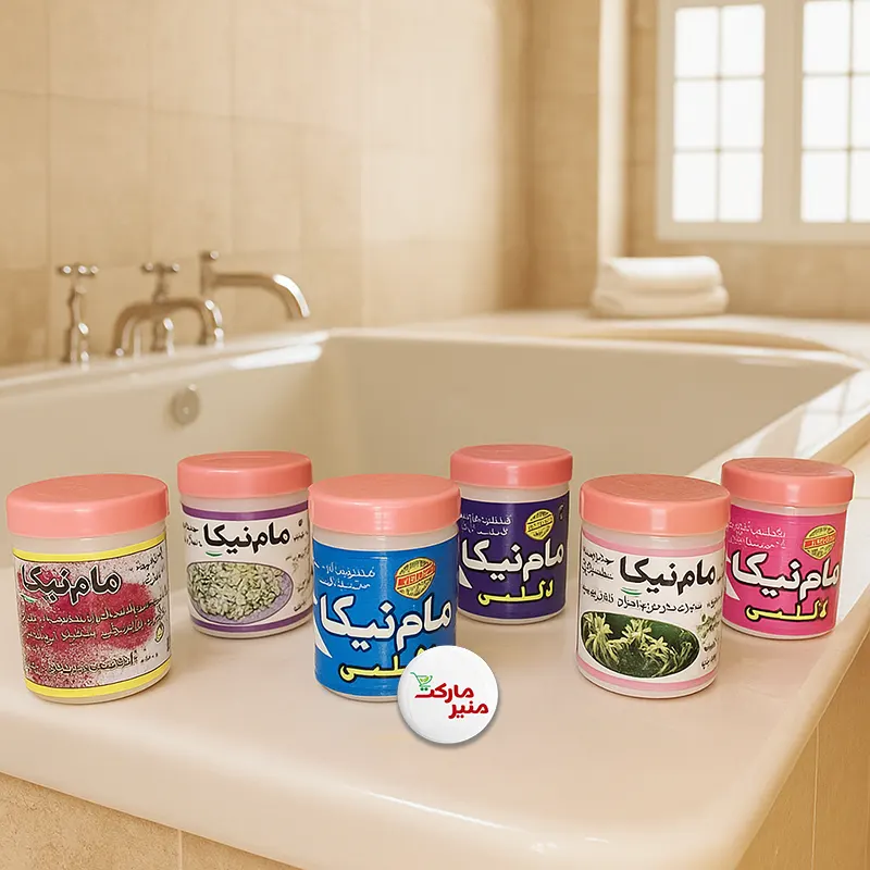 مام پودری نیکا رایحه ادکلنی و گل یاس، نرگس و طبیعت بهار