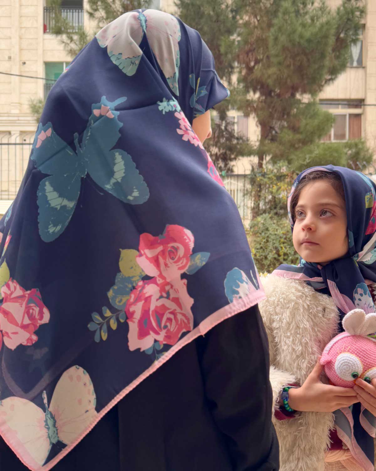 روسری پرواز پروانه