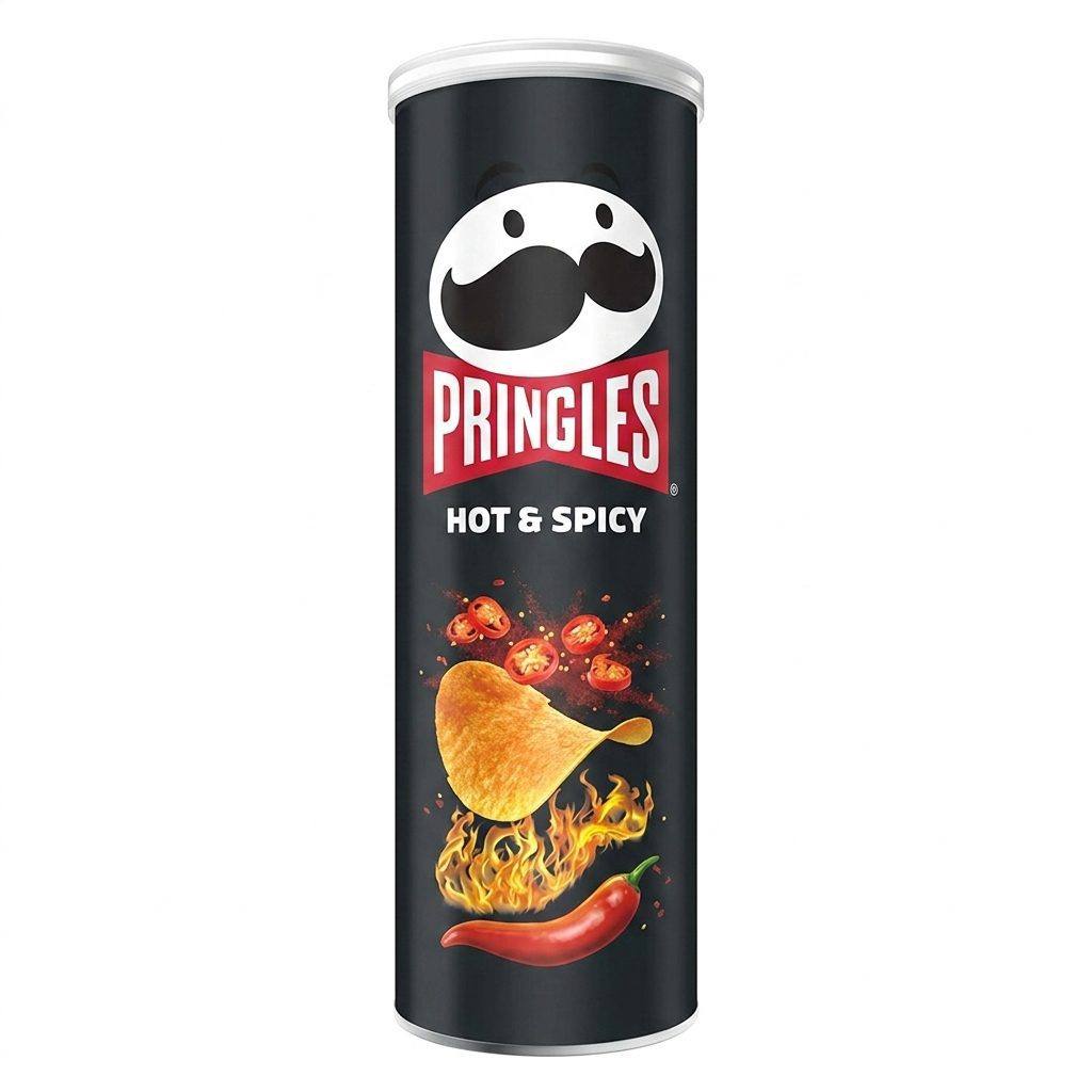 چیپس پرینگلز هات اند اسپایسی 165 گرم | Pringles Hot & Spicy