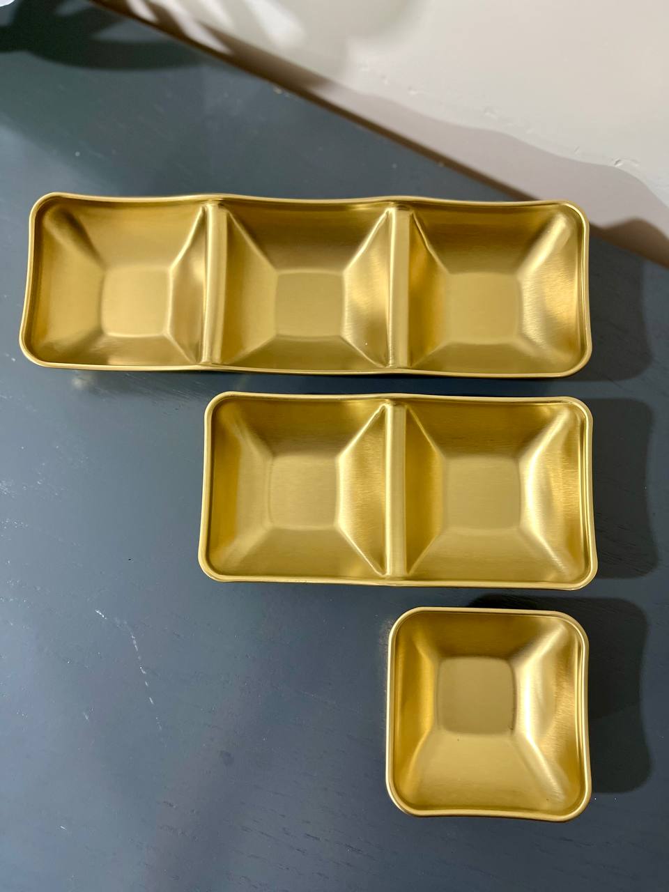 اردو خوری مدل دفرمه استیل طلایی