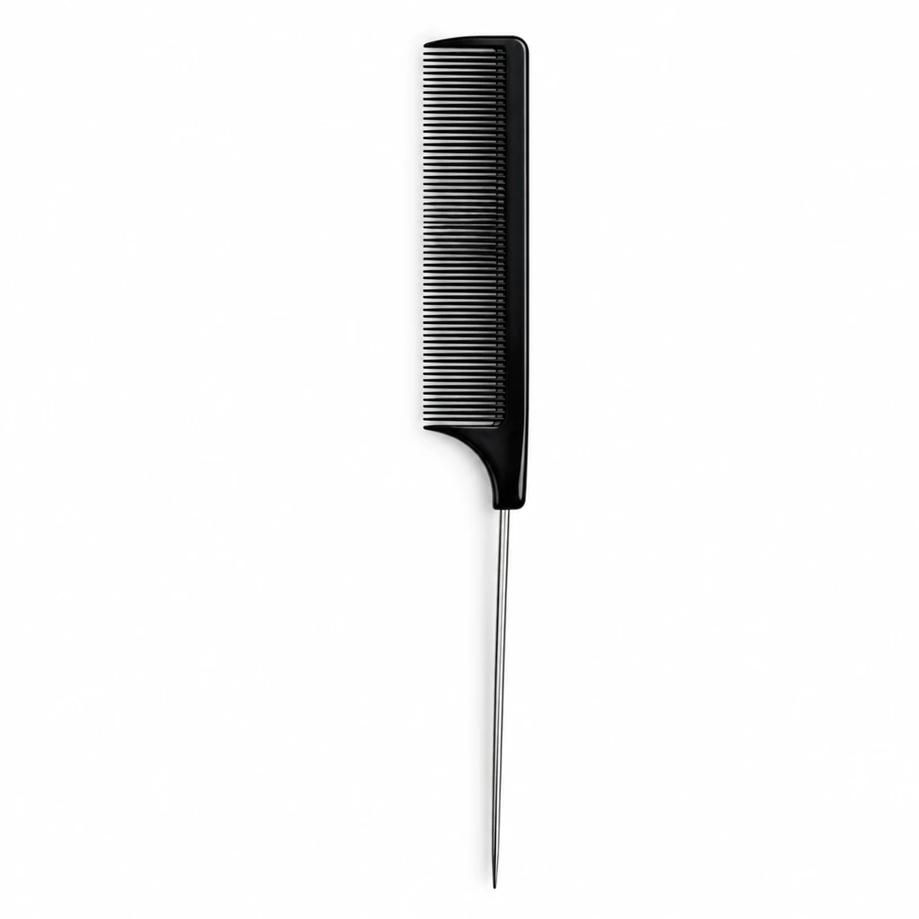 شونه دم باریک فلزی تخصصی تقسیم مو و مش و استایلجدید