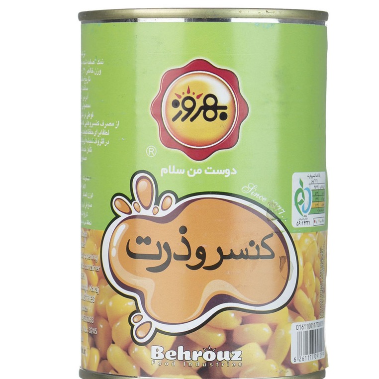 کنسرو ذرت بهروز