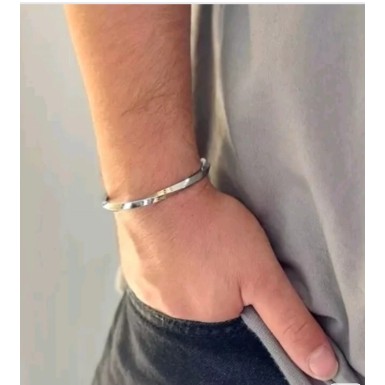 بنگل مردانه پیچ استیل رنگ ثابت 