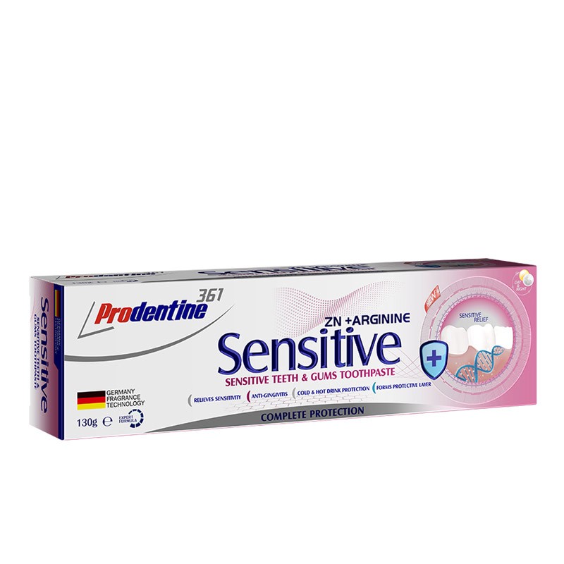 خمیر دندان پرودنتین ضد حساسیت مدل Sensitive حجم 150 گرم