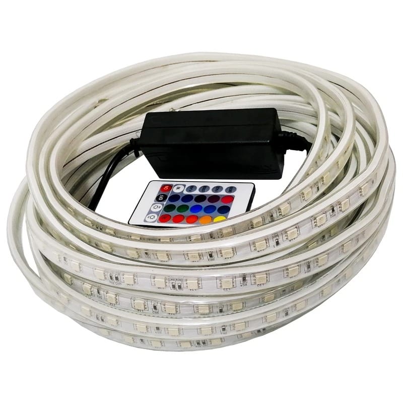 ریسه 7رنگ RGB (در صورت نیاز ریموت بهمراه رابط سفارش دهید) جدید
