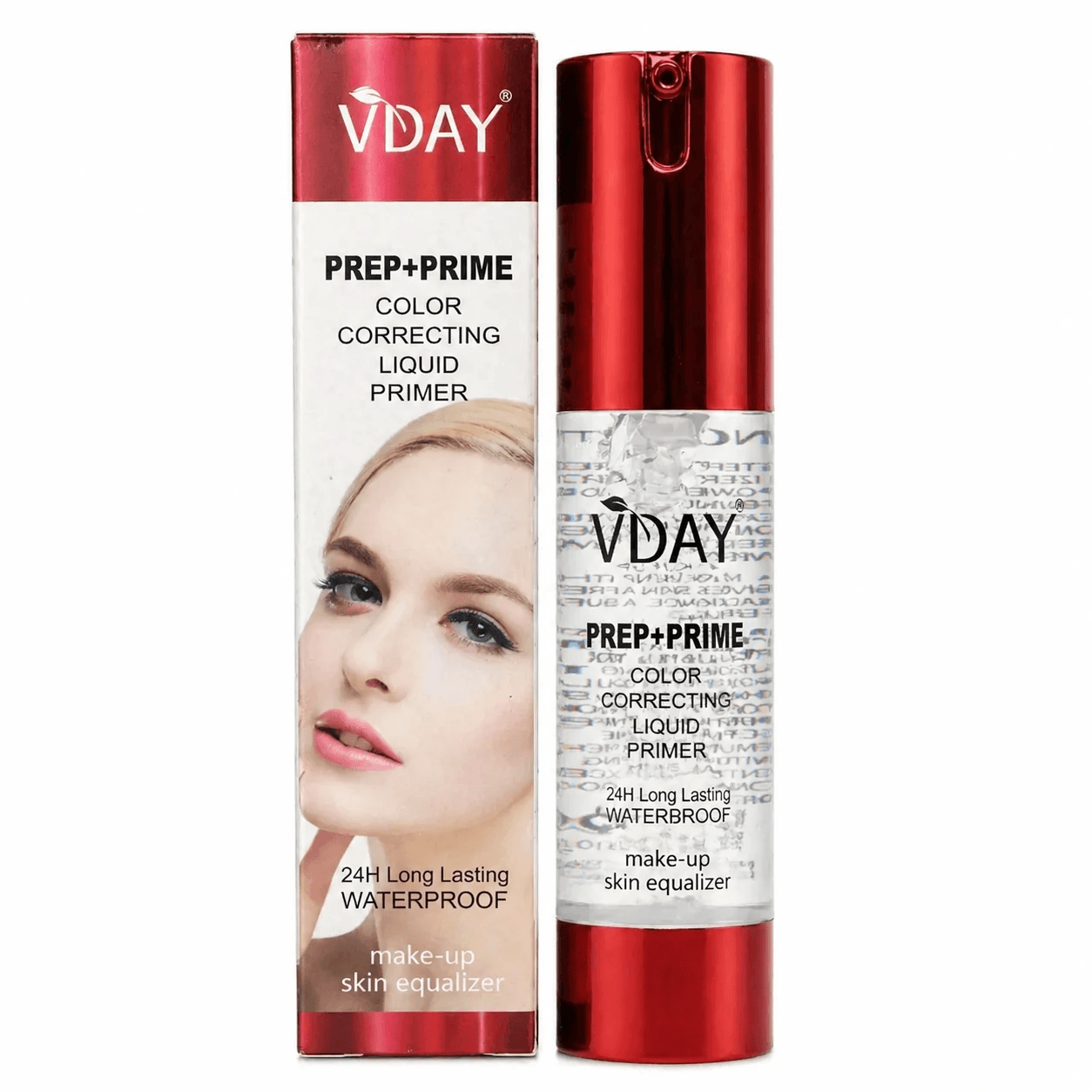 پرایمر صورت ویدی VDAY مدل Prep + Prime حجم 30 میل | 24 ساعته و ضد آب