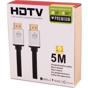 کابل HDMI 5 متری 4K HDTV | انتقال تصویر و صدای دیجیتال با کیفیت Ultra HD