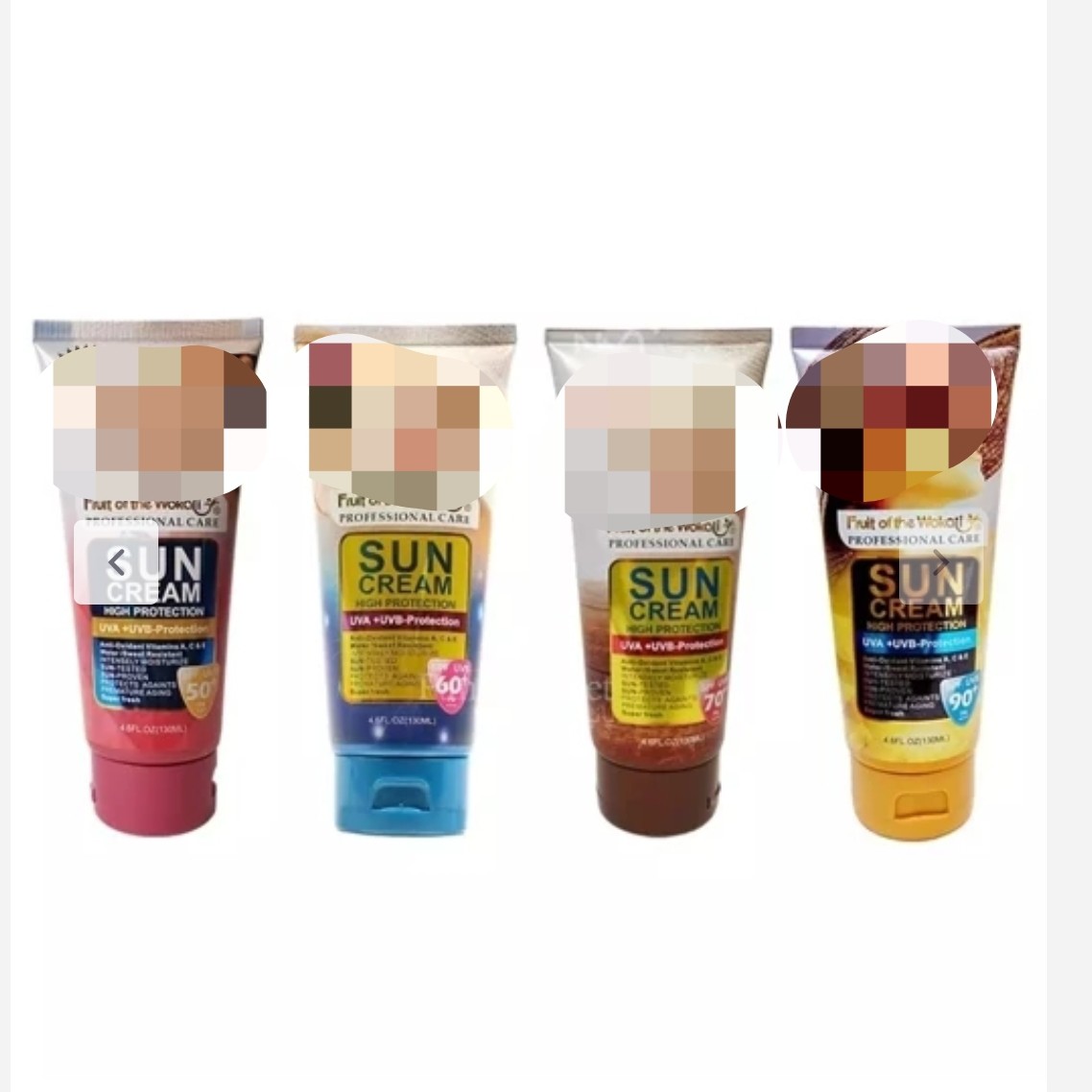 کرم ضد آفتاب بدون رنگ sun cream دارای پرایمر،ضد آلرژی و جوش،ضد چین و چروک اورجینال افلا کد118