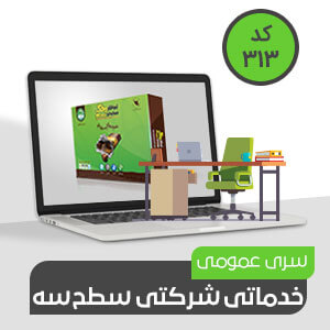 نرم افزار حسابداری شرکتی ، خدماتی عمومی سطح سه کد313 نرم افزار حسابداری محک