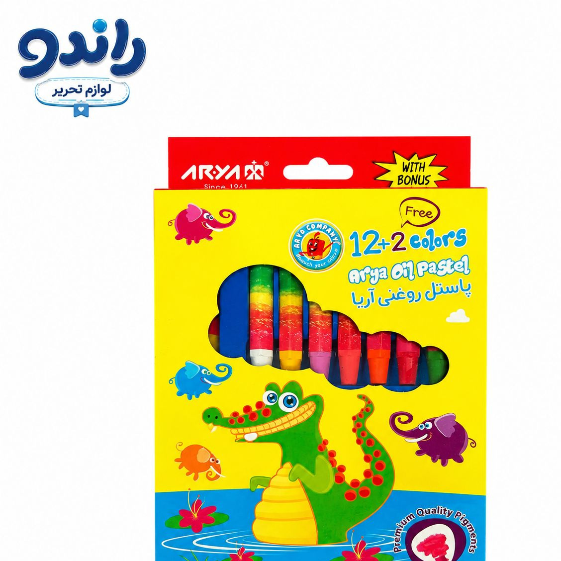پاستل 12 رنگ