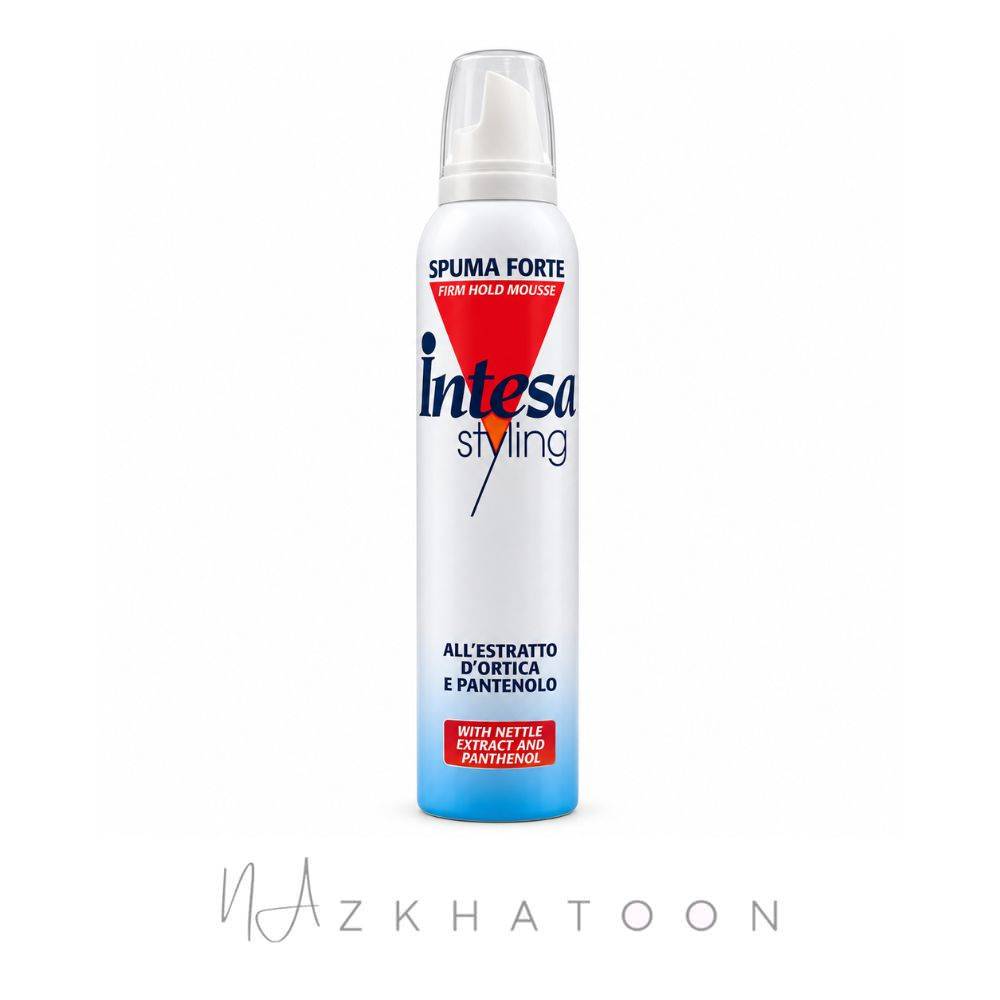 موس مو اینتسا مدل قوی حاوی عصاره گزنه و پانتنول | Intesa Styling Firm Hold Mousse