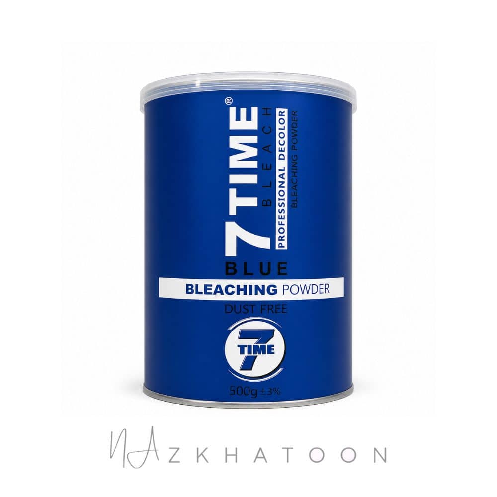 پودر دکلره آبی سون تایم | 7TIME Blue Bleaching Powder
