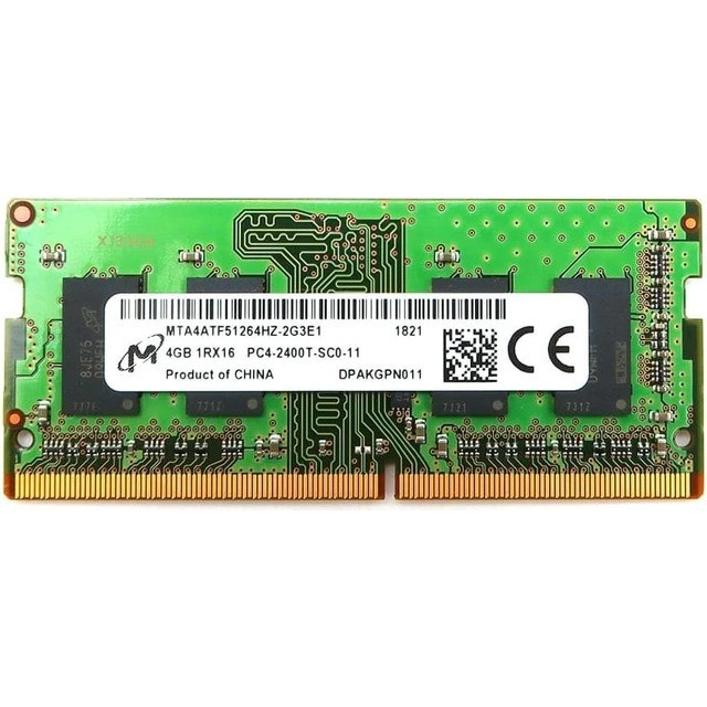 رم لپ تاپ میکرون مدل DDR4 PC4-19200 2400MHz ظرفیت 4 گیگابایتجدید