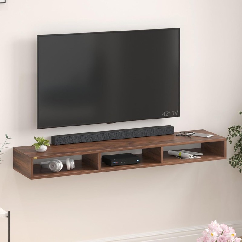 میز تلویزیون دیواری چوبیکو مدل TV Shelf30