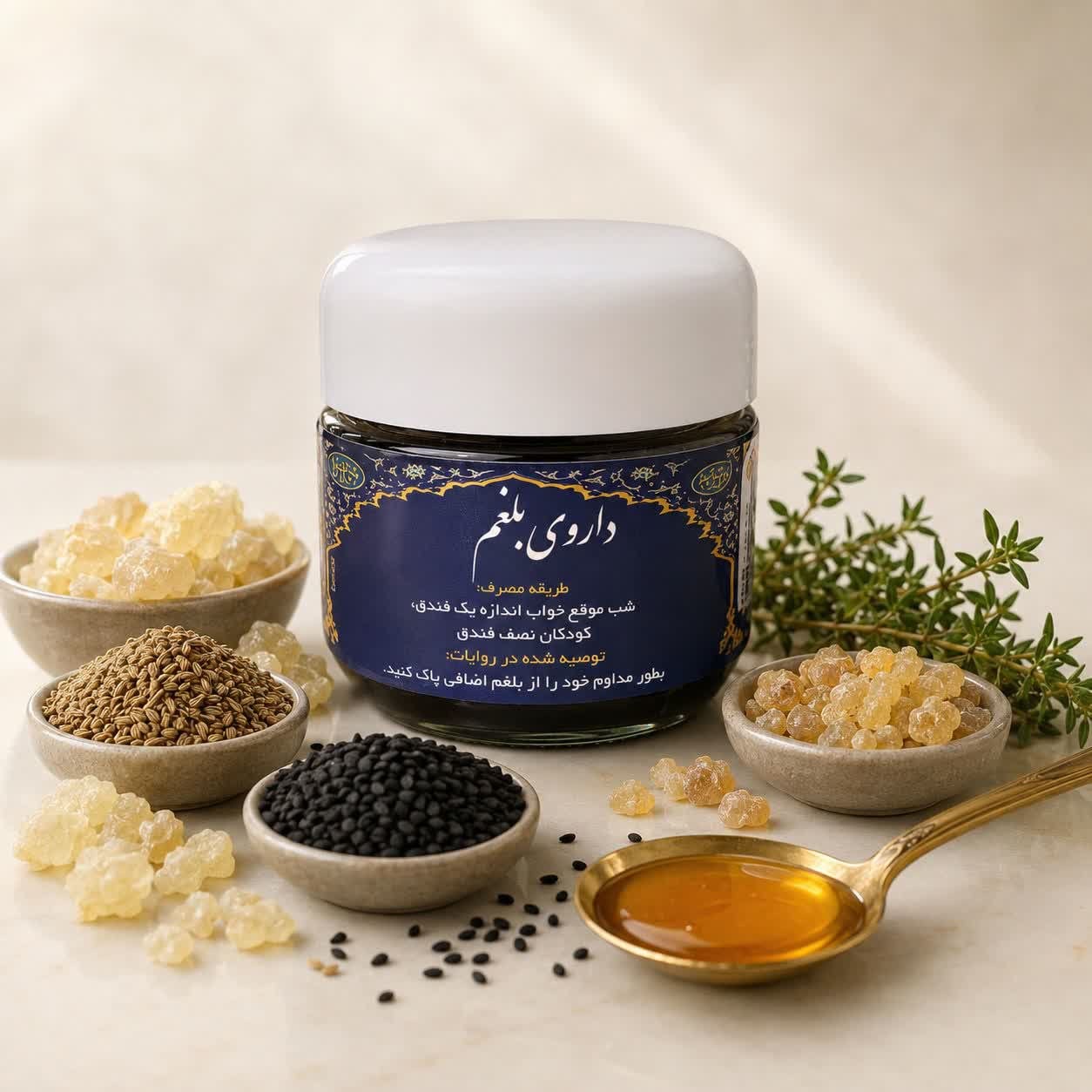 داروی بلغم اصل ثمرات 50گرمیجدید