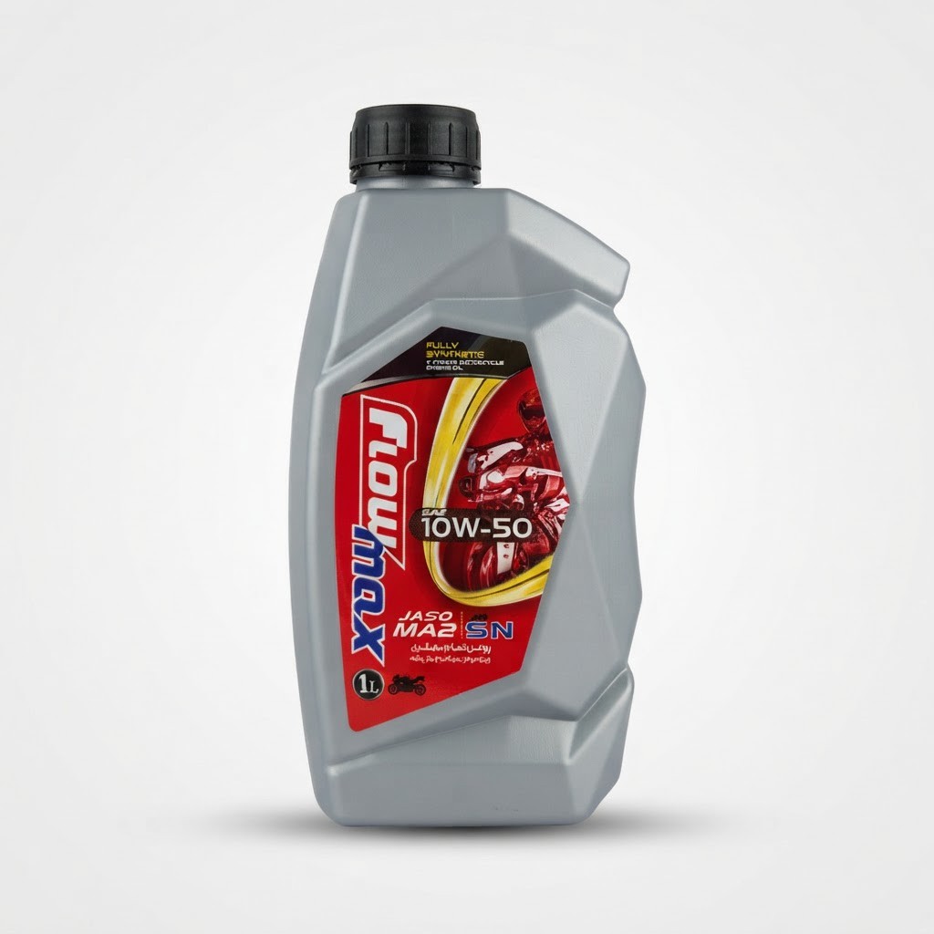 روغن موتور سیکلت تمام سنتری فلومکس 10w-50 SNجدید