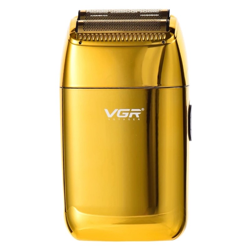 ماشین اصلاح موی صورت وی جی آر مدل V-399 با تیغه استیل پیشرفته، تکنولوژی شیو فویلی، باتری لیتیوم یونی 700mAh، استفاده ...جدید