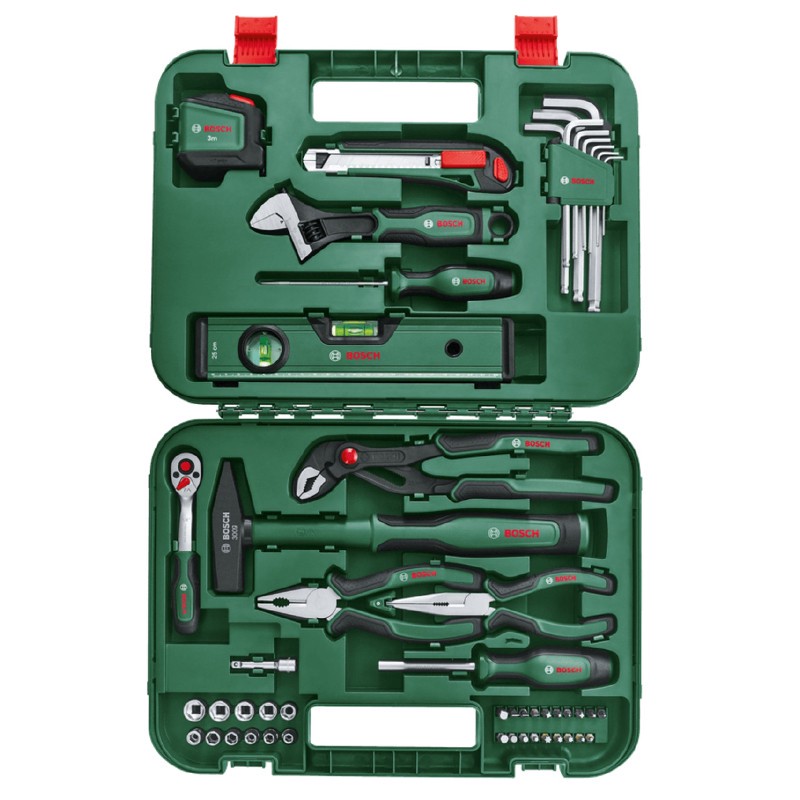 مجموعه 52 عددی ابزار دستی بوش مدل فوق حرفه ای کد 1600A02BY7