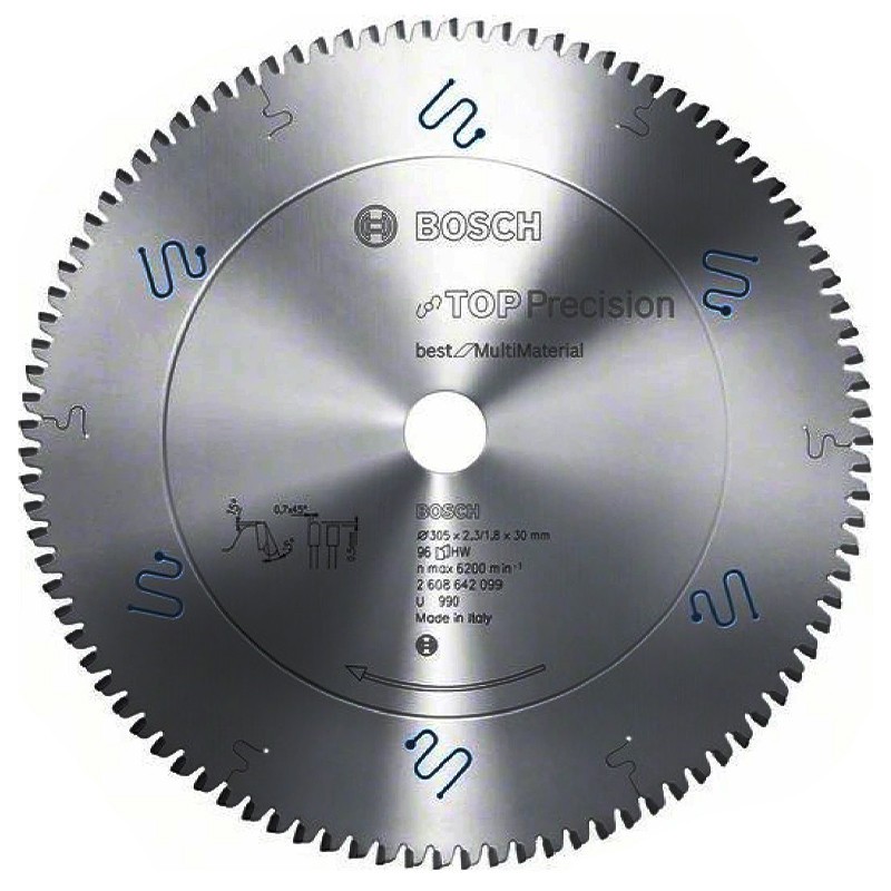 تیغ اره گرد بوش مدل Multi Material TOP Precision- 305 MM