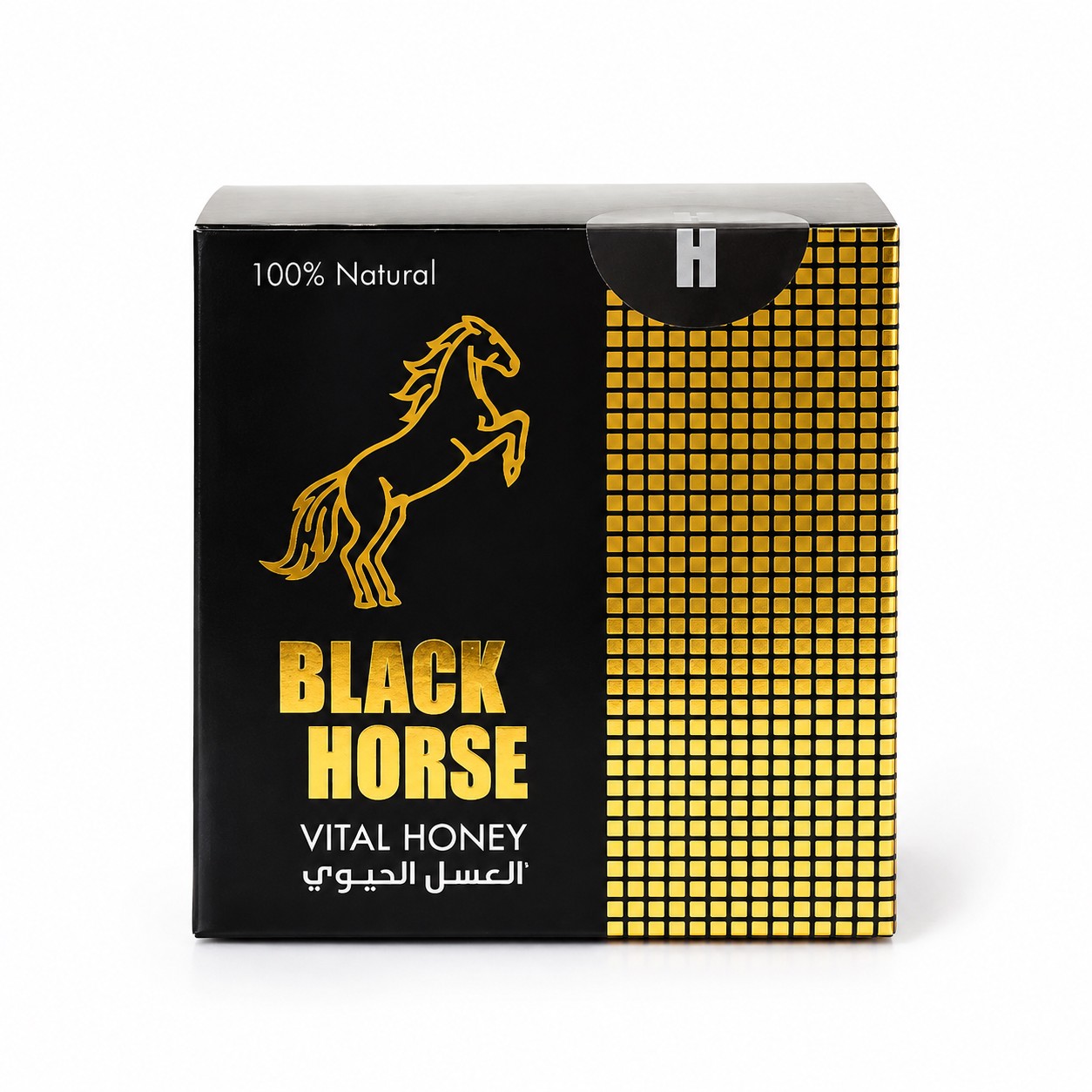 عسل BLACK HORSE حاوی جینسینگ و ژل رویال حجم 130 میل(1013065)