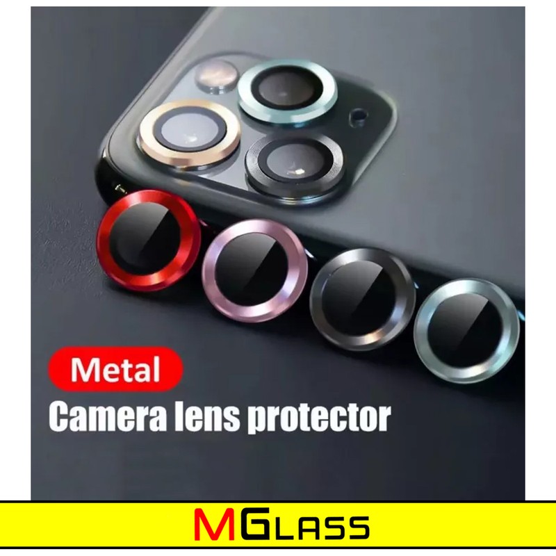 محافظ لنز دوربین ام گلس مدل Ring Metal مناسب برای گوشی موبایل اپل Iphone 12 Pro Maxجدید
