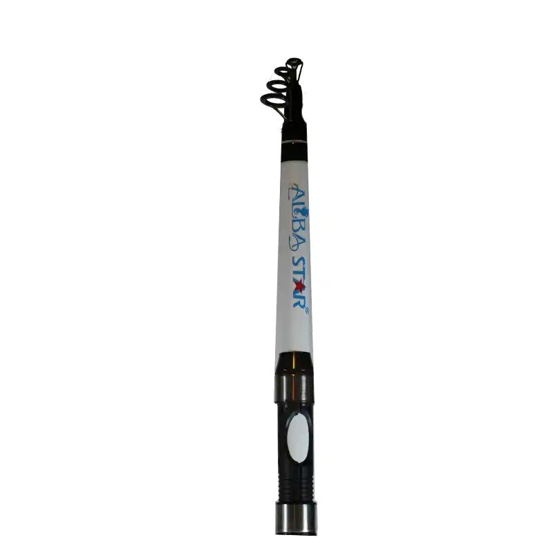 چوب ماهیگیری آلبااستار مدل تلسکوپی 210cm با جنس فایبر گلاسجدید
