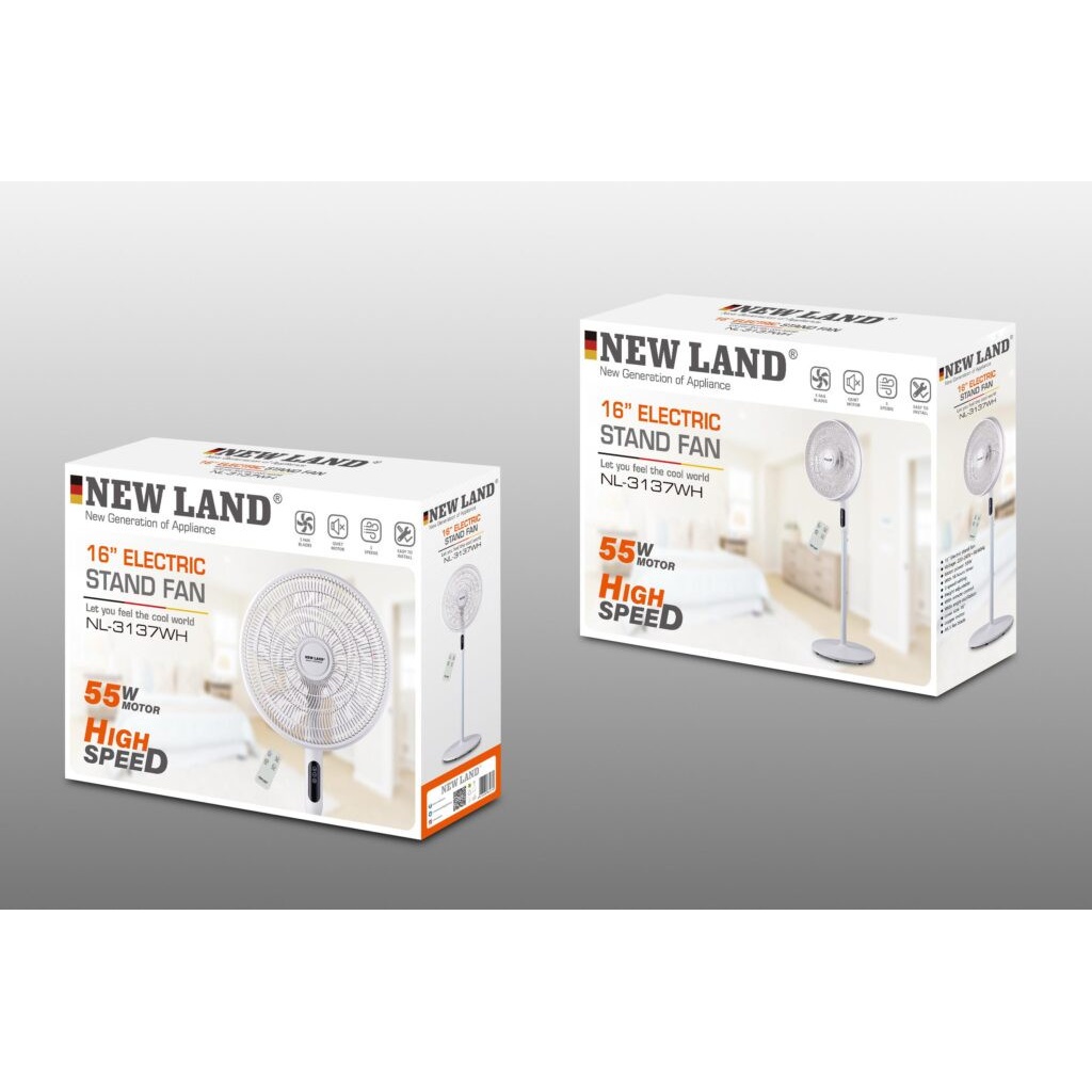 پنکه ایستاده نیولند مدل NL-3137WH