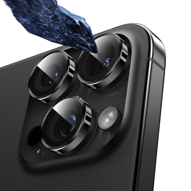 محافظ لنز دوربین گرین لاین مدل Classic Camera Lens مناسب برای گوشی موبایل اپل iPhone 16 Pro Max Apple iPhone 16 Proجدید