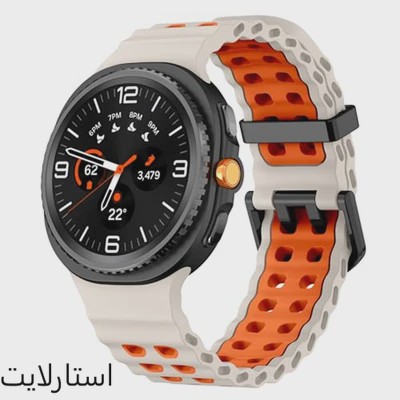 بند سیلیکونی مدل silic مناسب ساعت سامسونگ گلکسی واچ 9 سایز 44 میلی متری Galaxy watch 9 40mmجدید