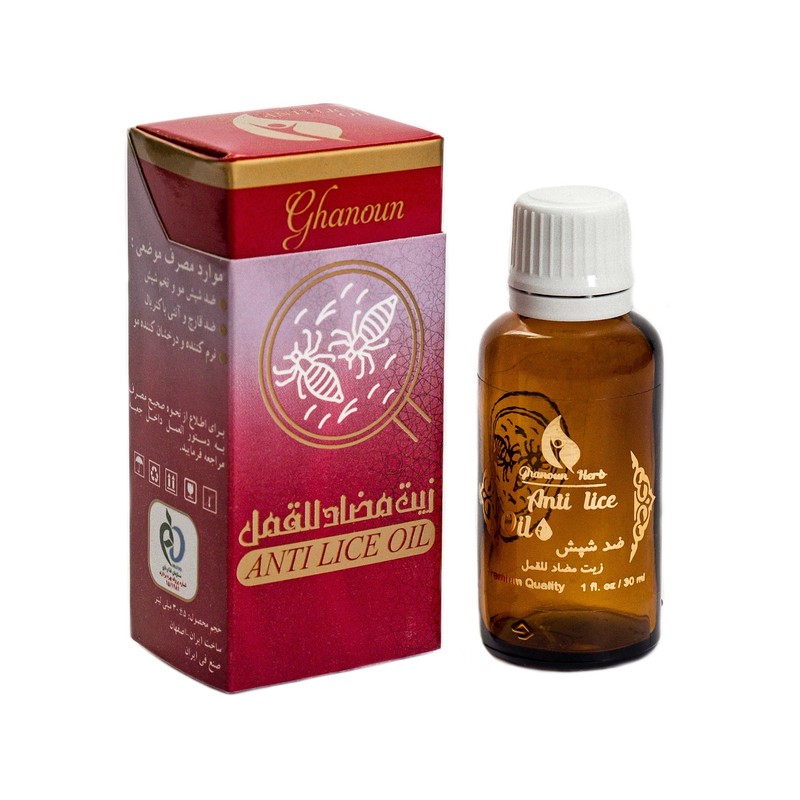 روغن ضد شپش گیاه قانون مدل 01 حجم 30 میلی لیترجدید