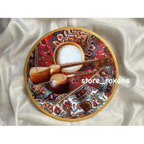 دیوارکوب طرح فرش قرمز
