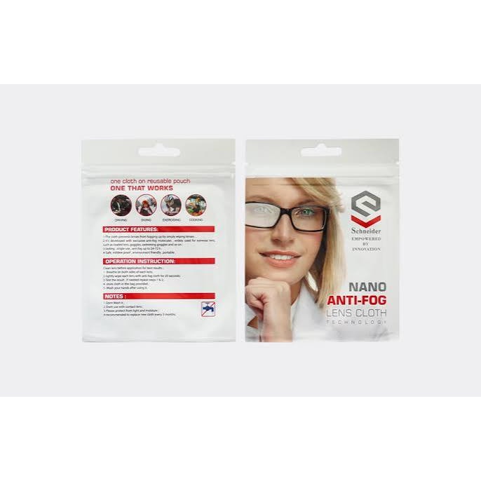 عدسی طبی بلوکنترل اشنایدر Schneider Lenses با پوشش آنتی رفلکس، UV400 و هایدروفوبیک