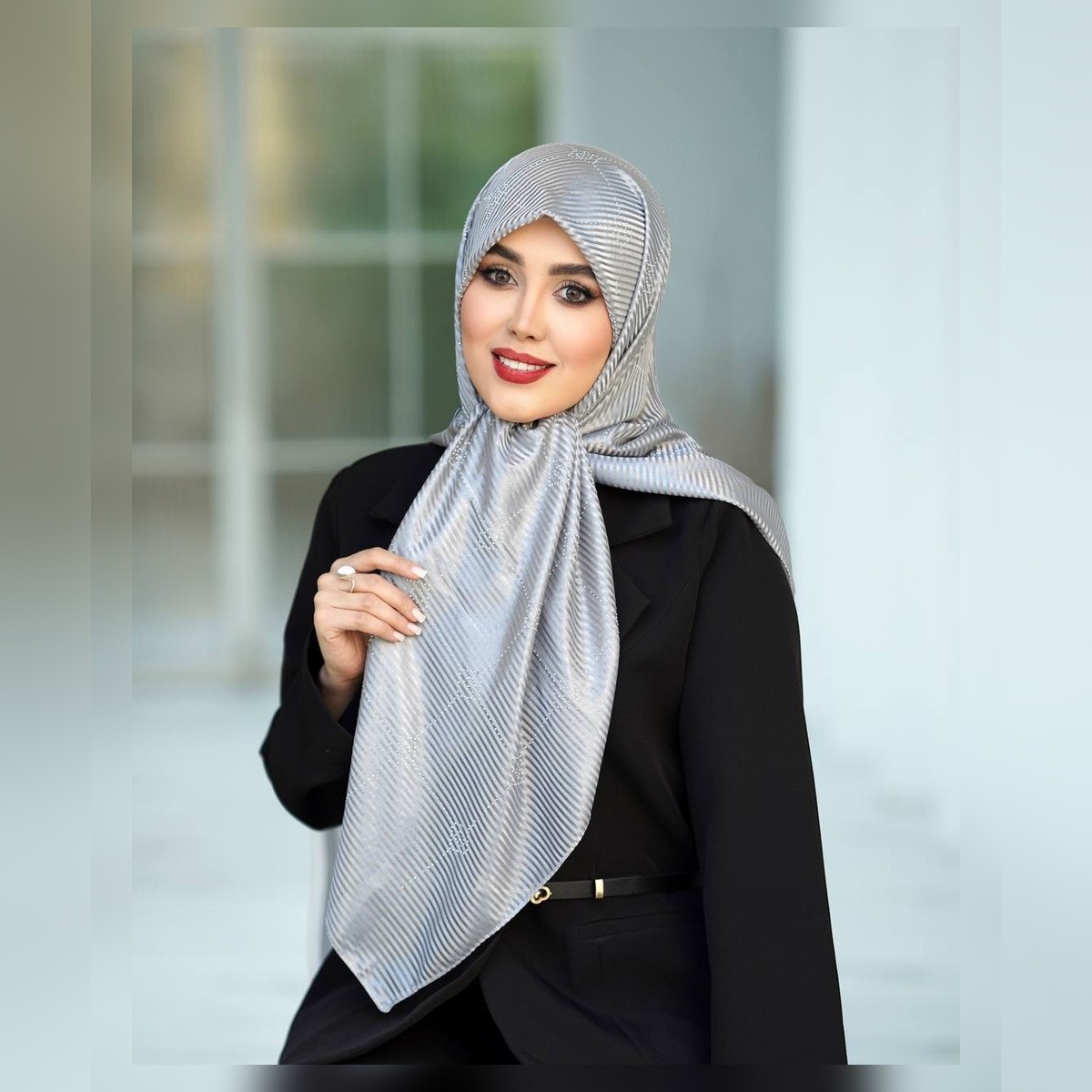 روسری ژان ژان نگین مارک قواره 130