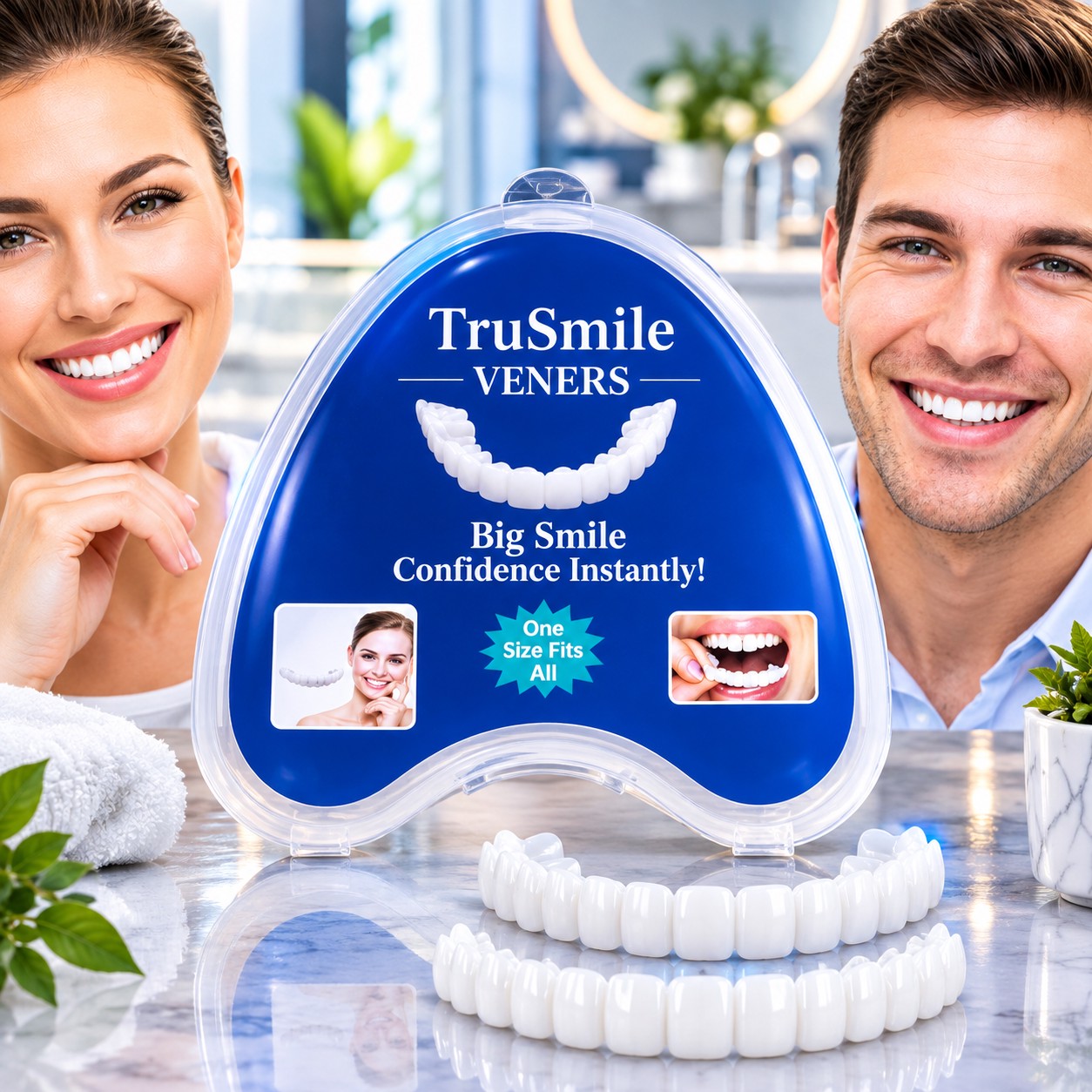لمینت متحرک دندان Tru Smile ( قسطی بدون کارمزد ) دوفک ترو اسمایل طرح ونوس (راهنمای استفاده در توضیحات را بخوانید) جدی...