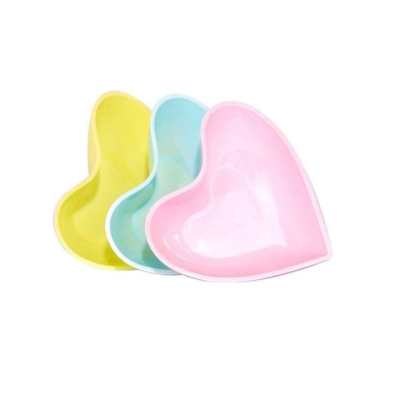 پیاله طرح قلب کد 3079 مجموعه 3 عددی