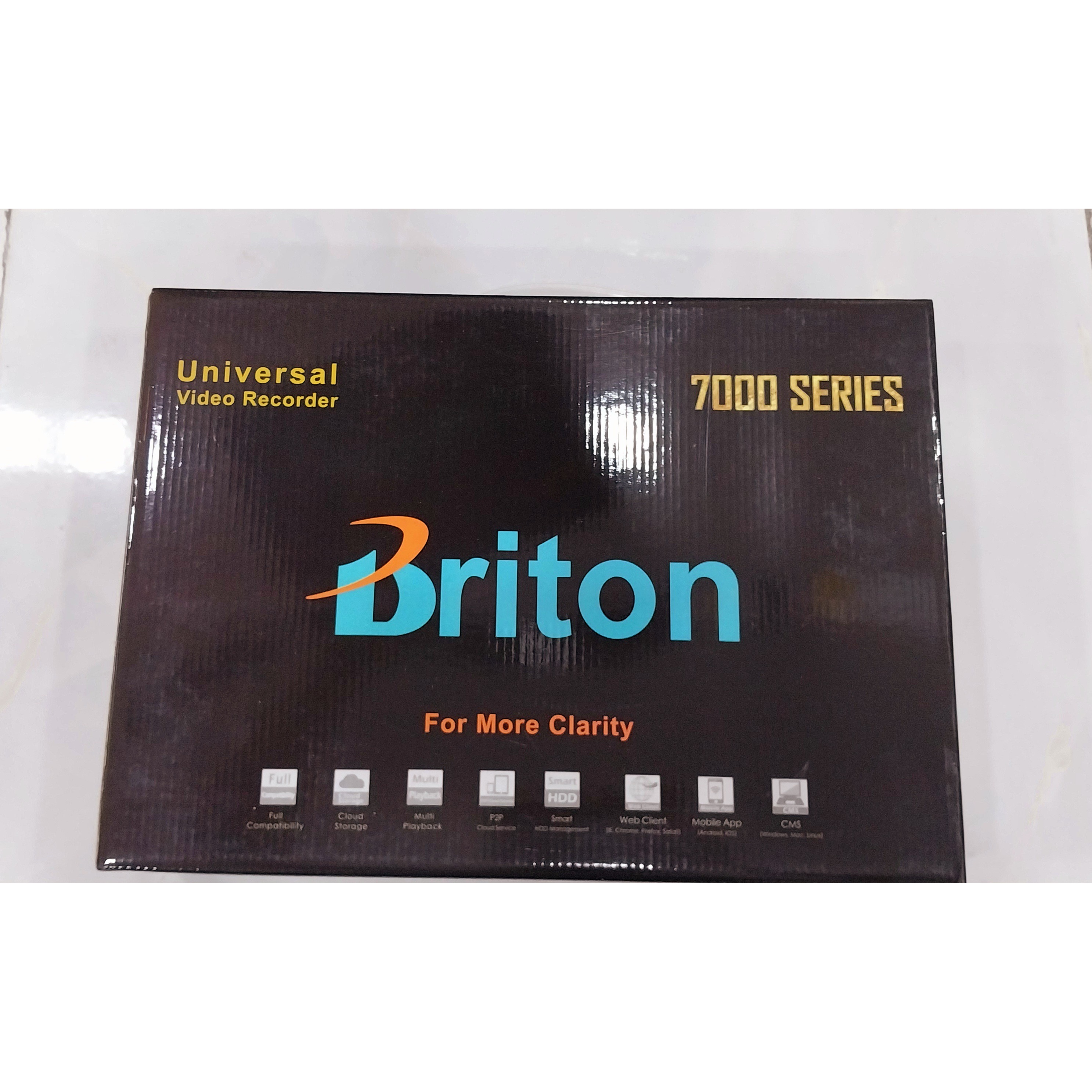 دی وی آر چهار کانال برایتون DVR4کانال برایتونضبط-کننده-ویدیویی-برایتون-4کانال-5مگاپیکسل-مدل-uvr-7taa04hx-d54gجدید