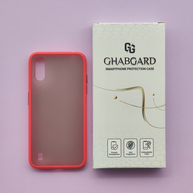 کاور قاب گارد مدل دور ژله ای ساده مناسب برای گوشی موبایل سامسونگ Galaxy AO1 M01مدل 1
