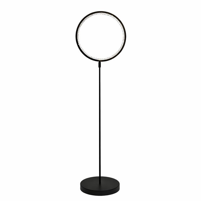 آباژور ایستاده طرح دایره کریستالی کد 01